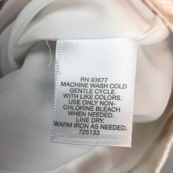 Liz Claiborne textured floral dress with pockets - Picture 7 of 7